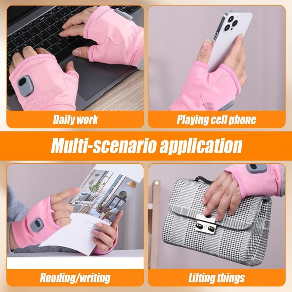 ✨Smart Thermostatic Heated Fingerless Gloves