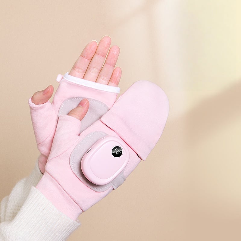 ✨Smart Thermostatic Heated Fingerless Gloves