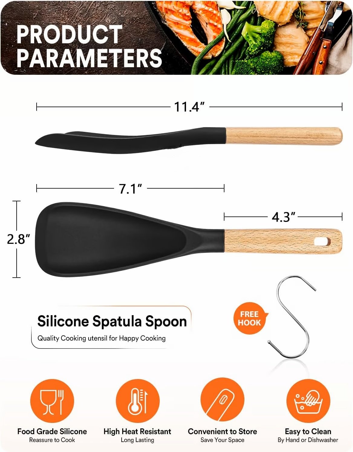🎄Early Christmas Sales 49% OFF- - Multifunction Spatula Cooking Spoon